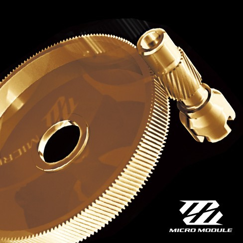 Close up photo of Shimano Micro Module Gear