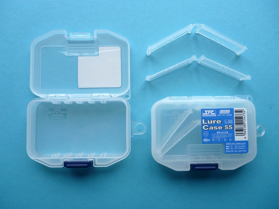 Meiho Lure Case SS showing dividers