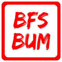 BFS BUM Sticker
