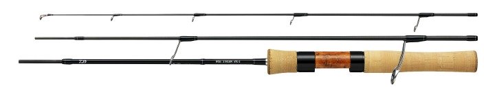 Daiwa Wise Stream 3-piece rod.