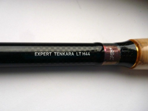 Expert Tenkara LT H44 name on side of rod.
