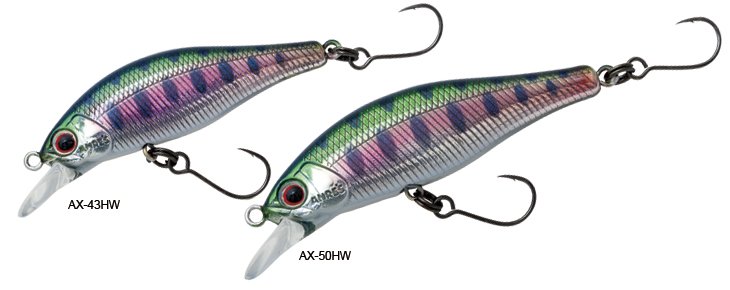 Palms minnow lures showing backward pointing front hooks