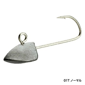 Shimano Soare Skip Head jig head, which has a triangular cross section