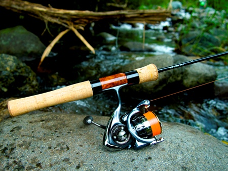 Spinning rod and reel